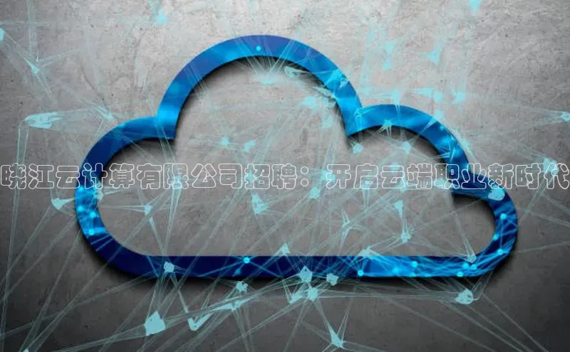 金年会诚信信誉至上百度网盘企业版晓江云计算有限公司招聘：开启云端职业新时代